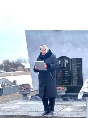 Скорботний день 23 листопада: в пам’ять про жертв Голодомору у селі Кукільні звершено заупокійну літію… Скорботний день 23 листопада: в пам’ять про жертв Голодомору у селі Кукільні звершено заупокійну літію…