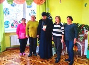 У день Святого Миколая священник привітав дошкільнят с. Реї У день Святого Миколая священник привітав дошкільнят с. Реї